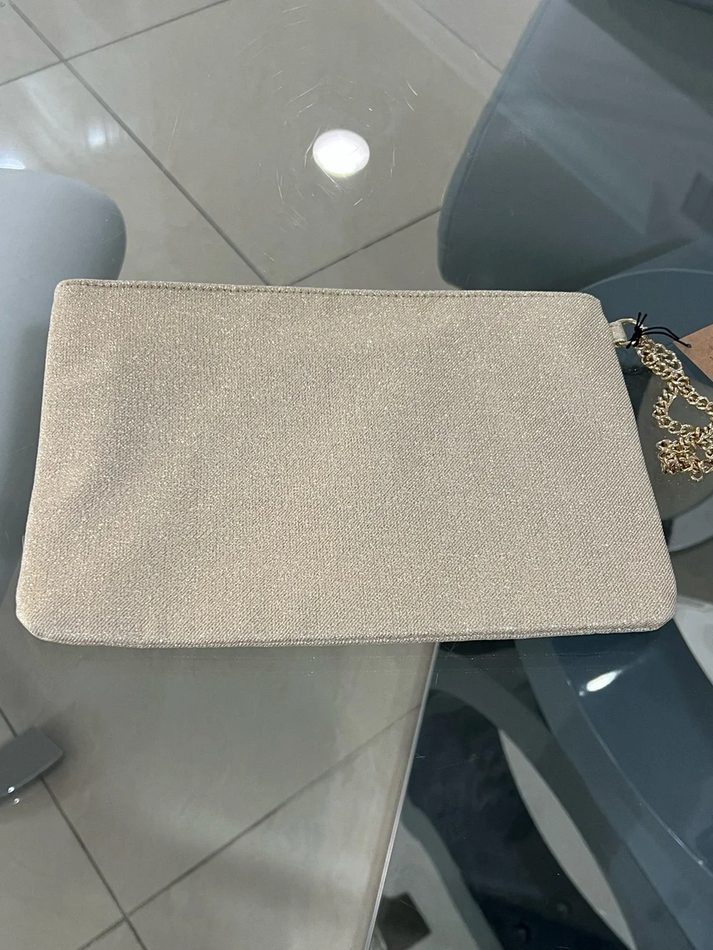 COACH Glitter Cosmetic Bag Pouch (NWT)